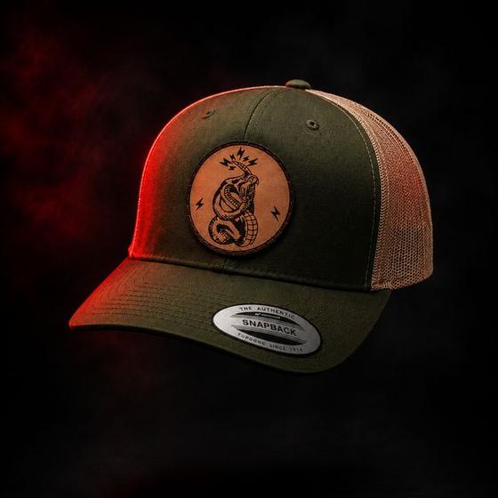 Leather Patch Cap